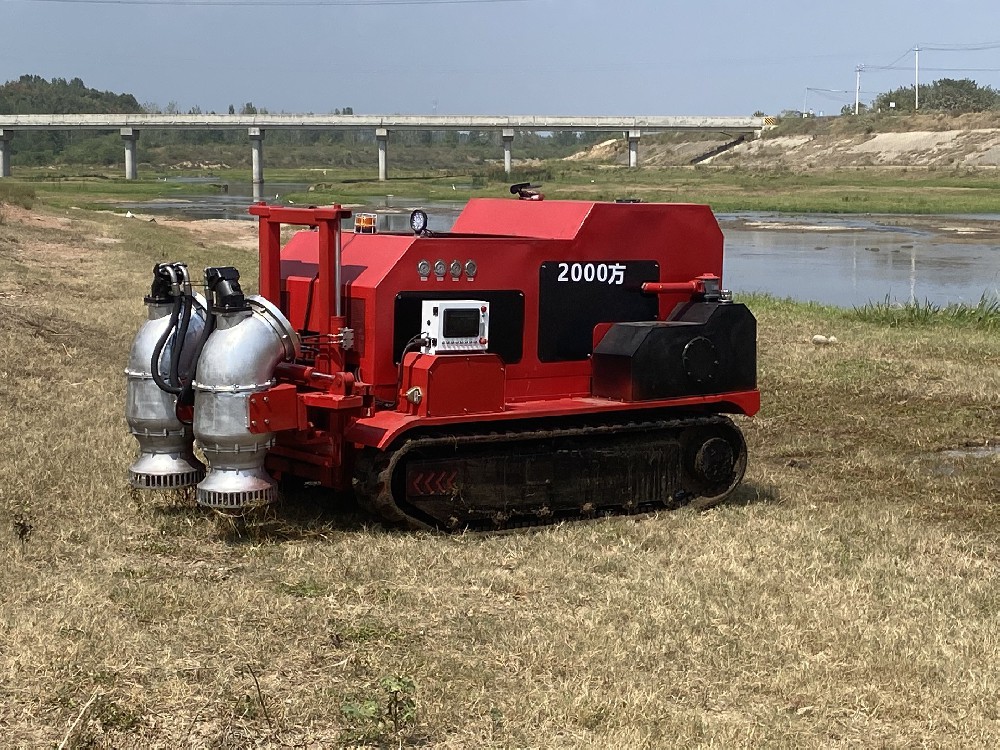 大流量500-2000立方排水抢险机器人
