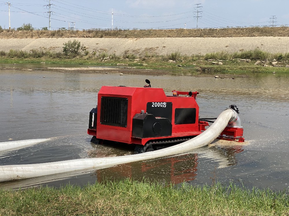 大流量应急防汛抗洪液压排水机器人