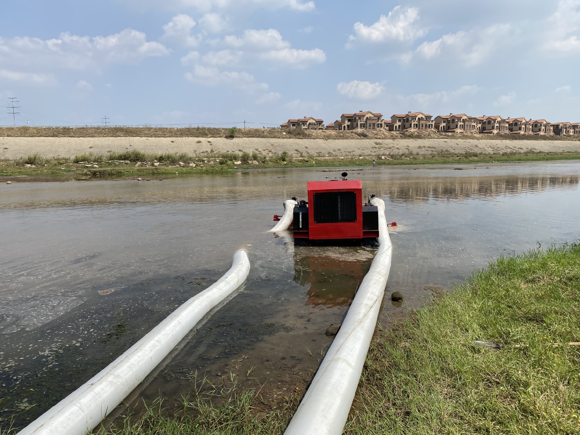 大流量应急防汛抗洪液压排水机器人